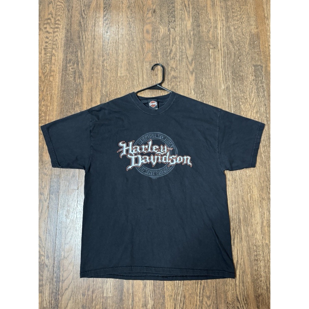 Vintage 2002 Harley Davidson T-Shirt XL Joplin Missouri Cycle Connection Route66